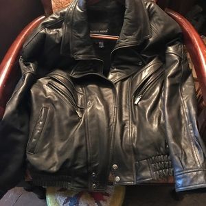 Men’s Leather Coat